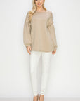 Keda French Scuba Pearl Top - My Pampered Life Seattle