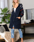Sonnai Sweater Brushed Knitted Coat - My Pampered Life Seattle