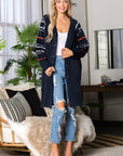 Sonnai Sweater Brushed Knitted Coat - My Pampered Life Seattle