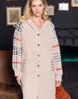 Sonnai Sweater Brushed Knitted Coat - My Pampered Life Seattle