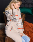 Sonnai Sweater Brushed Knitted Coat - My Pampered Life Seattle