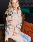 Sonnai Sweater Brushed Knitted Coat - My Pampered Life Seattle