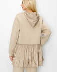 Fabria French Scuba Hoodie Top - My Pampered Life Seattle