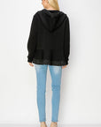 Faiza French Scuba Knit Jacket with Tweed - My Pampered Life Seattle