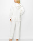 Faiza French Scuba Knit Jacket with Tweed - My Pampered Life Seattle
