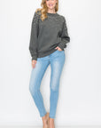 Frenna French Scuba Pearl Top - My Pampered Life Seattle
