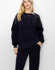 Frenna French Scuba Pearl Top - My Pampered Life Seattle