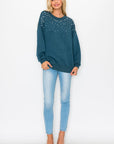 Frenna French Scuba Pearl Top - My Pampered Life Seattle