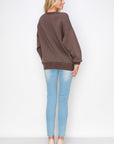 Frenna French Scuba Pearl Top - My Pampered Life Seattle