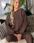 Frenna French Scuba Pearl Top - My Pampered Life Seattle