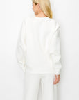 Frenna French Scuba Pearl Top - My Pampered Life Seattle