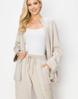 Kari Pointe Knit Hoodie Jacket - My Pampered Life Seattle