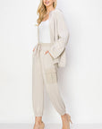 Kari Pointe Knit Hoodie Jacket - My Pampered Life Seattle