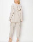 Kari Pointe Knit Hoodie Jacket - My Pampered Life Seattle