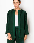 Kari Pointe Knit Hoodie Jacket