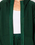 Kari Pointe Knit Hoodie Jacket