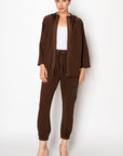 Kari Pointe Knit Hoodie Jacket
