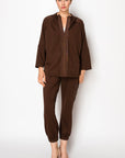 Kari Pointe Knit Hoodie Jacket