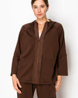 Kari Pointe Knit Hoodie Jacket