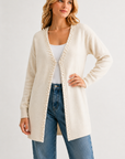 Syani Knitted Sweater Cardigan with Pearls