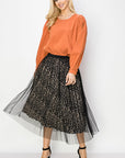 JOH | Winnai Chiffon Pleated Skirt