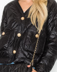 Johya Puffer Jacket & Matching Crossbody Bag - My Pampered Life Seattle
