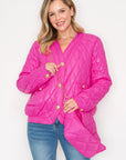 Johya Puffer Jacket & Matching Crossbody Bag - My Pampered Life Seattle