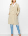 Jamia Woven Trench Coat - My Pampered Life Seattle