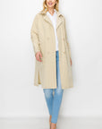 Jamia Woven Trench Coat - My Pampered Life Seattle