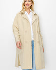 Jamia Woven Trench Coat - My Pampered Life Seattle