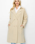 Jamia Woven Trench Coat - My Pampered Life Seattle