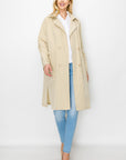 Jamia Woven Trench Coat - My Pampered Life Seattle