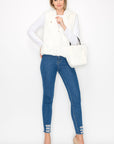 Jackie Fur Vest with Crossbody Fur Bag - My Pampered Life Seattle