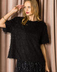 Winnae Sparkling Feathered Eyelash Top - My Pampered Life Seattle