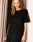 Winnae Sparkling Feathered Eyelash Top - My Pampered Life Seattle