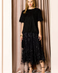Winnae Sparkling Feathered Eyelash Top - My Pampered Life Seattle