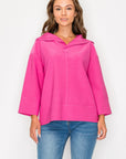 JOH |Kourtney Stretch Crepe Knit Top