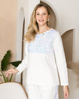 Kimmie Knit Top with Sequin Sparkles - My Pampered Life Seattle