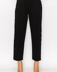 Kenna Knit Pant with Sequin Sparkles - My Pampered Life Seattle