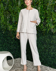 Karine Crepe Knit Pant