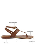 Irene Flat Thong Sandals