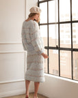 JOH |Sonata Feathered Fur Sweater Skirt