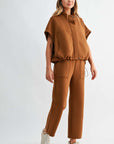 JOH Apparel Francis Stretch Scuba Knit Straight Leg Pants
