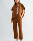 JOH Apparel Francis Stretch Scuba Knit Straight Leg Pants