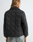 JOH Apparel Joshua Quilted Puffer Jacket with Toile Lining