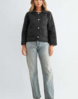 JOH Apparel Joshua Quilted Puffer Jacket with Toile Lining