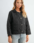 JOH Apparel Joshua Quilted Puffer Jacket with Toile Lining