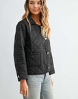 JOH Apparel Joshua Quilted Puffer Jacket with Toile Lining
