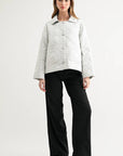 JOH Apparel Joshua Quilted Puffer Jacket with Toile Lining