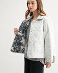 JOH Apparel Joshua Quilted Puffer Jacket with Toile Lining